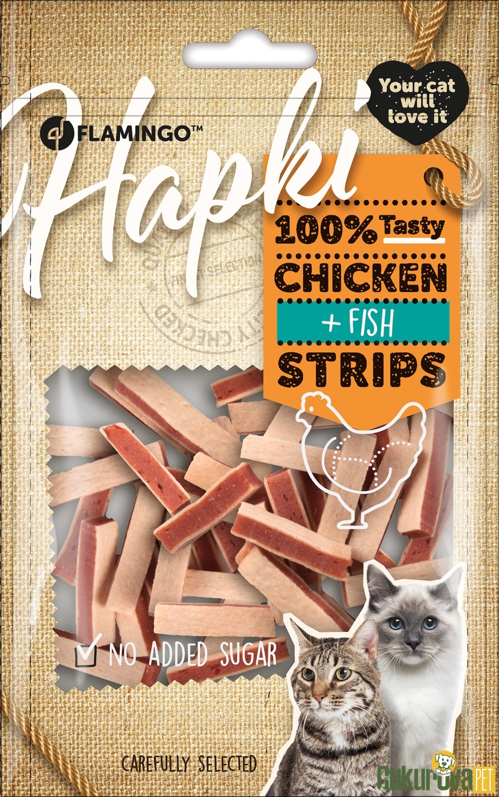 Flamingo Tavuklu Ve Balikli Sandvi̇ç Kedi̇ Ödül Maması 85 Gr