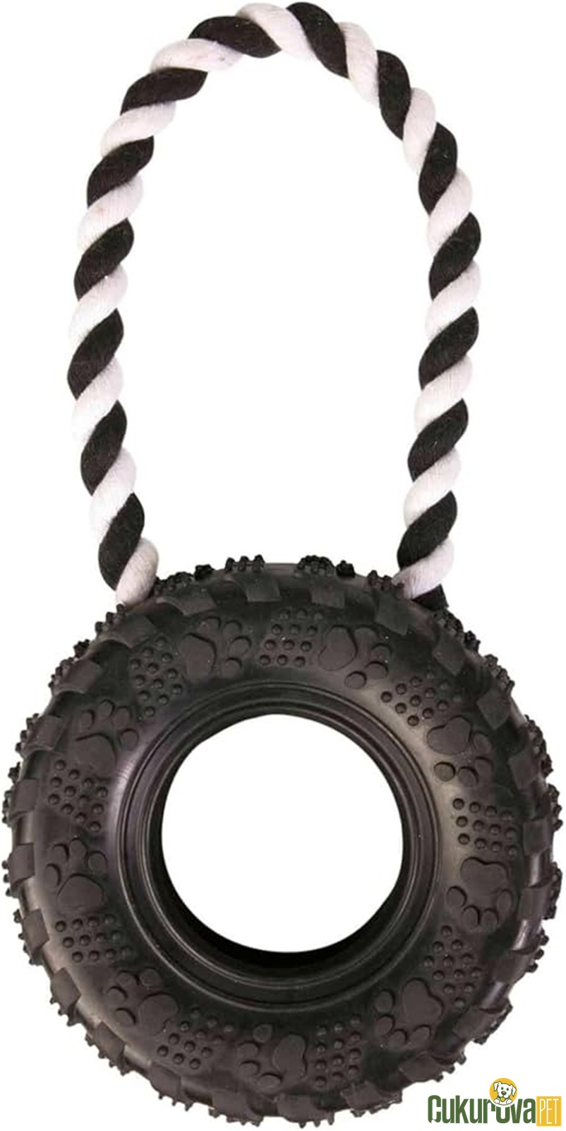 Trixie Köpek Kauçuk Tekerlek Ve İp Tutamaç 15 Cm