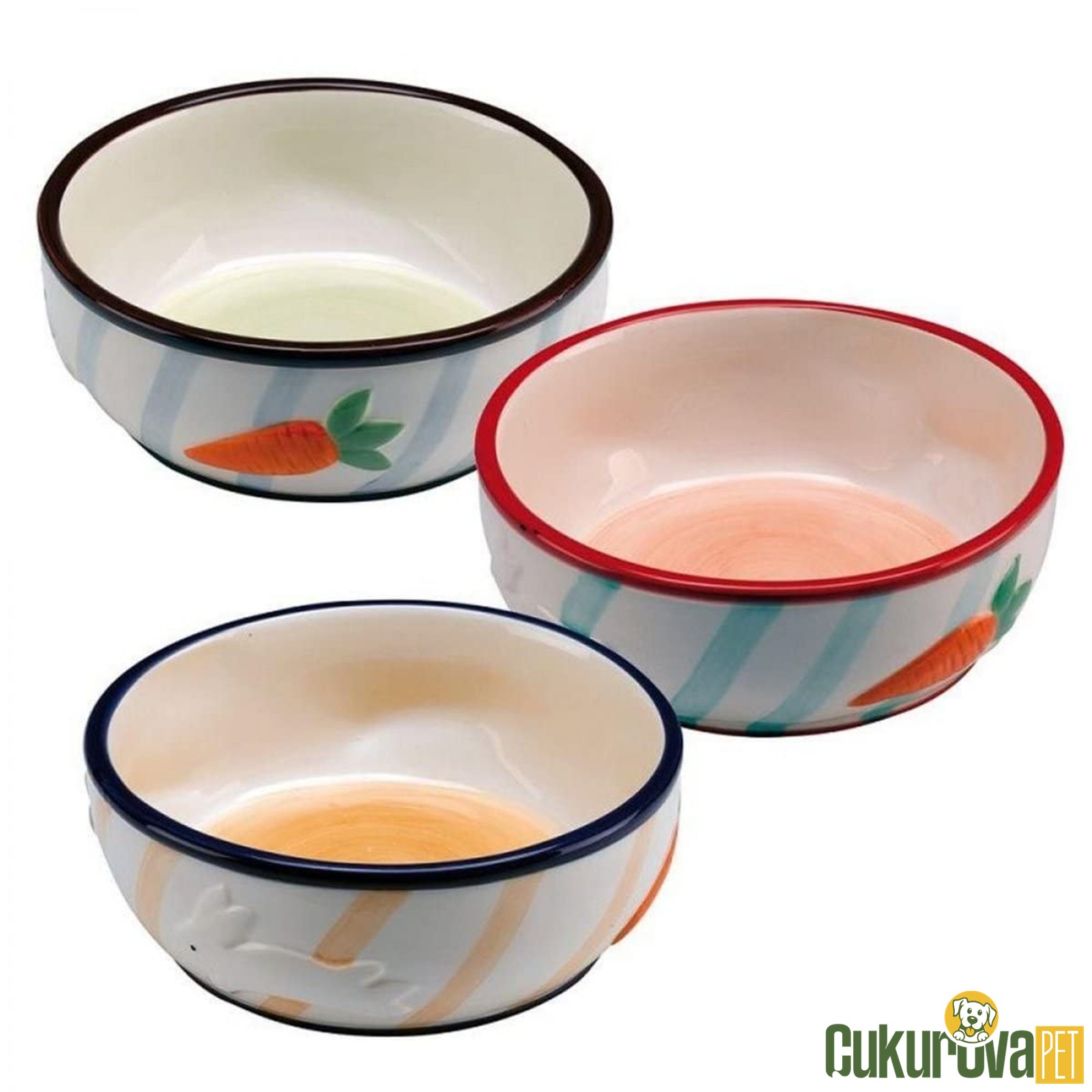 Ferplast Seramik Kemirgen Mama Ve Su Kabı