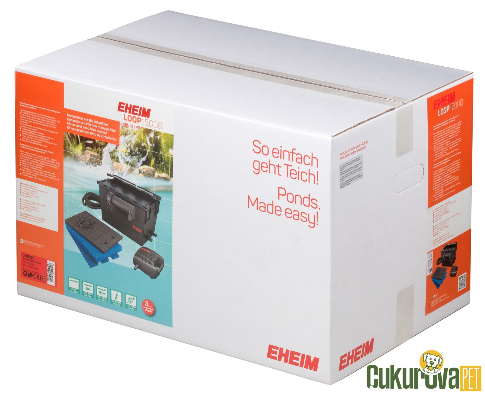 Eheim Pond Loop 15000 Havuz Fi̇ltresi̇