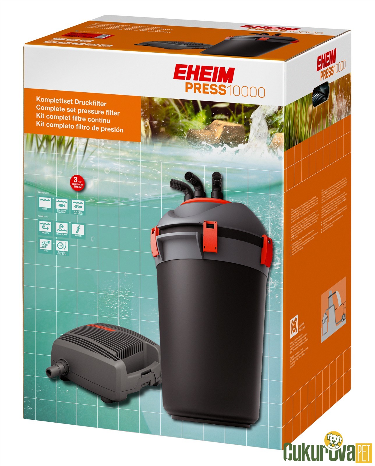 Eheim Pond Press 10000 Havuz Fi̇ltresi̇