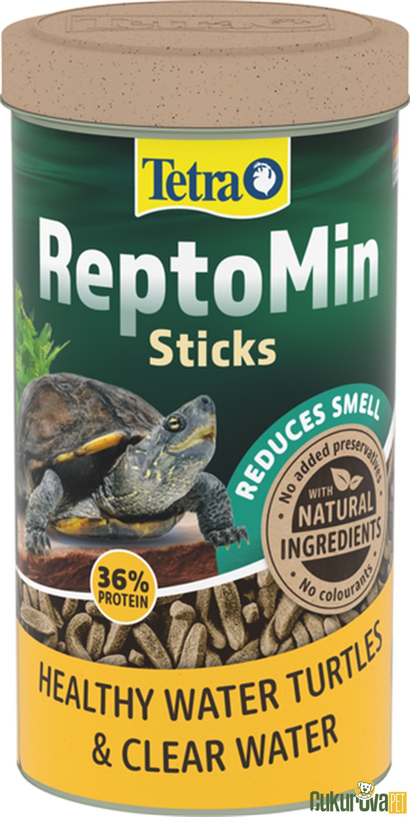 Tetra ReptoMin Sticks Kaplumbağa Yemi 500 Ml - 130 Gr
