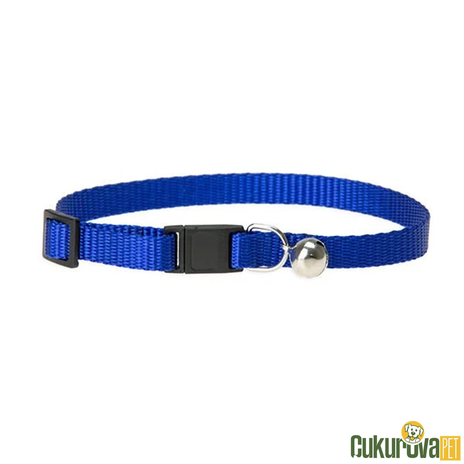 Karlie Art Sportiv Kedi Boyun Tasması Mavi M - 10 Mm x 30 Cm