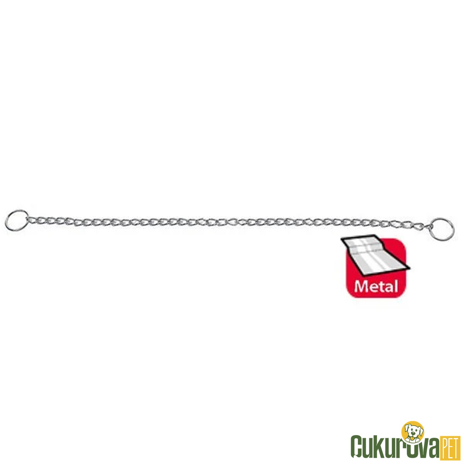 Karlie Zi̇nci̇r Eği̇ti̇m Köpek Boyun Tasması M - 2.5 x 50 Cm