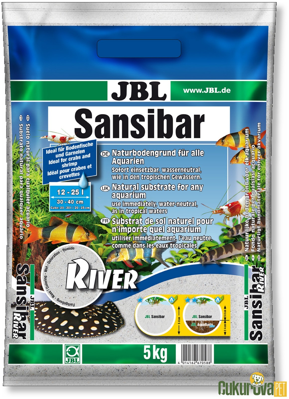Jbl Sansibar River 0.4 - 1.4 Mm - 5 Kg