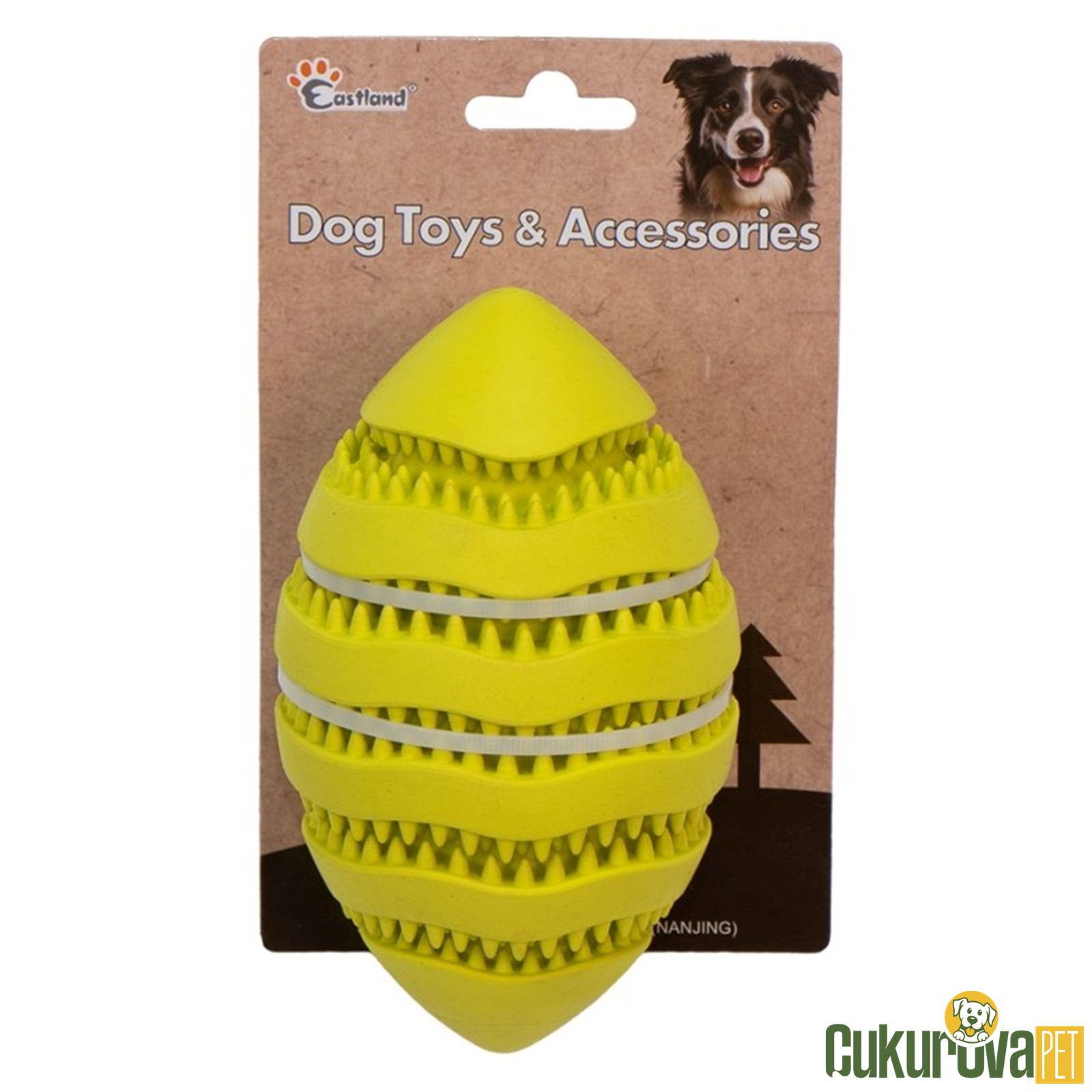 Eastland Köpek Oyuncağı Ödül Hazneli̇ Öten Top 15 Cm