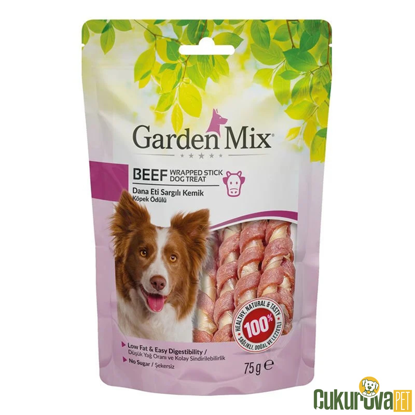 Gardenmix Dana Etli̇ Kemi̇k Köpek Ödülü 75 Gr