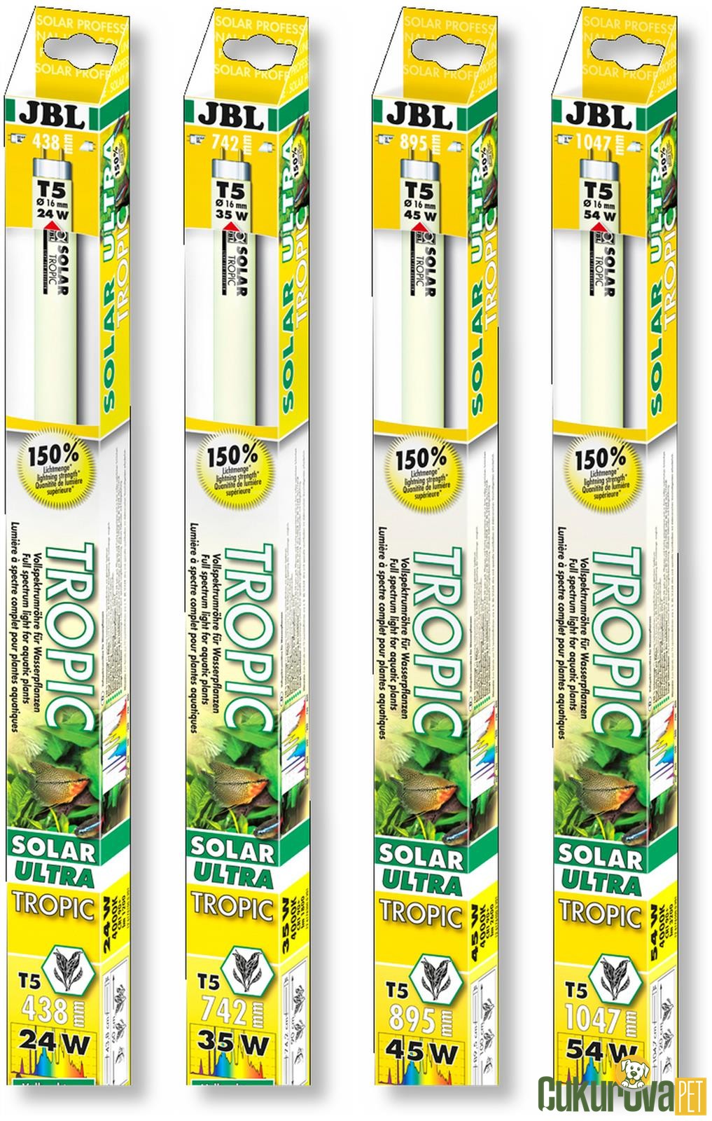 Jbl Solar Tropic T5 Ultra Akvaryum Aydınlatma Florasanı 4000 K - 590 Mm - 28 W