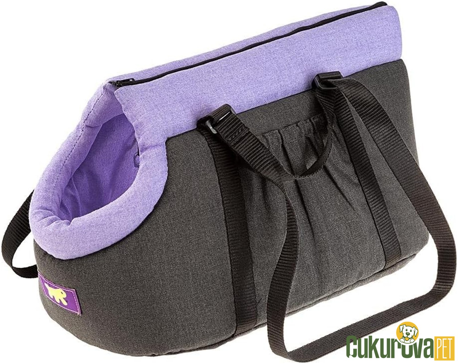 Ferplast Kedi̇ & Köpek Borsello 50 Taşıma Çantası Li̇la 43 x 24 x 24 Cm