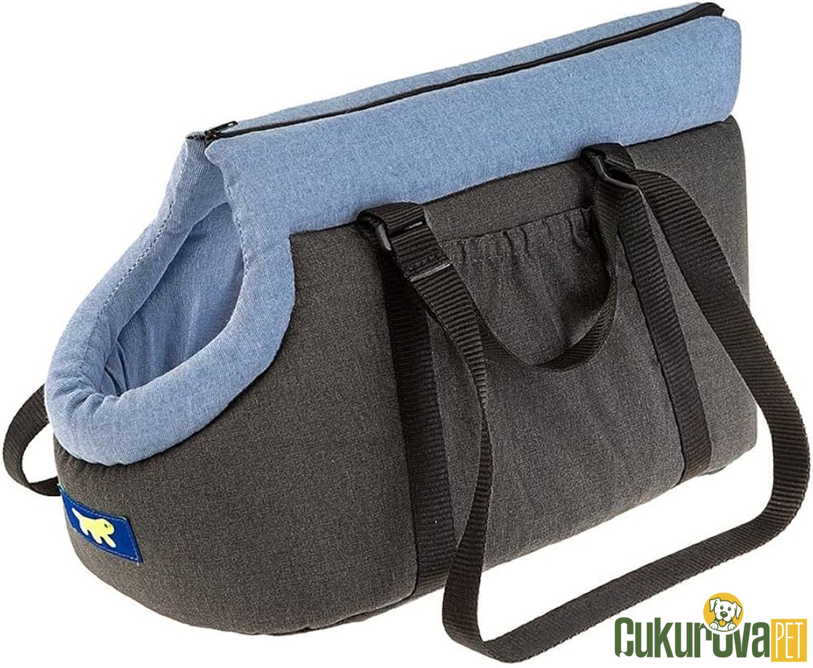Ferplast Borsello 60 Kedi & Köpek Omuz Taşıma Çantası 48 x 26 x 26 Cm / Mavi