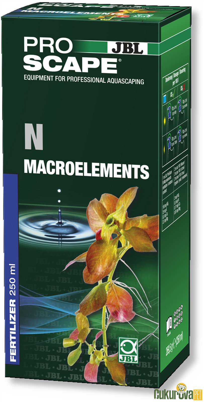 Jbl Pro Scape N / Azot Macroelements Bitki Katkısı 250 Ml