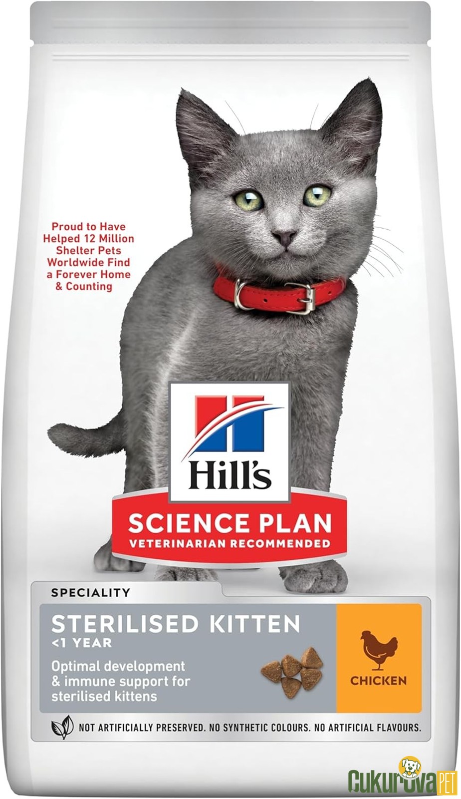 Hill's Science Plan Sterilised Kitten Tavuklu Yavru Kedi Maması 1.5 Kg