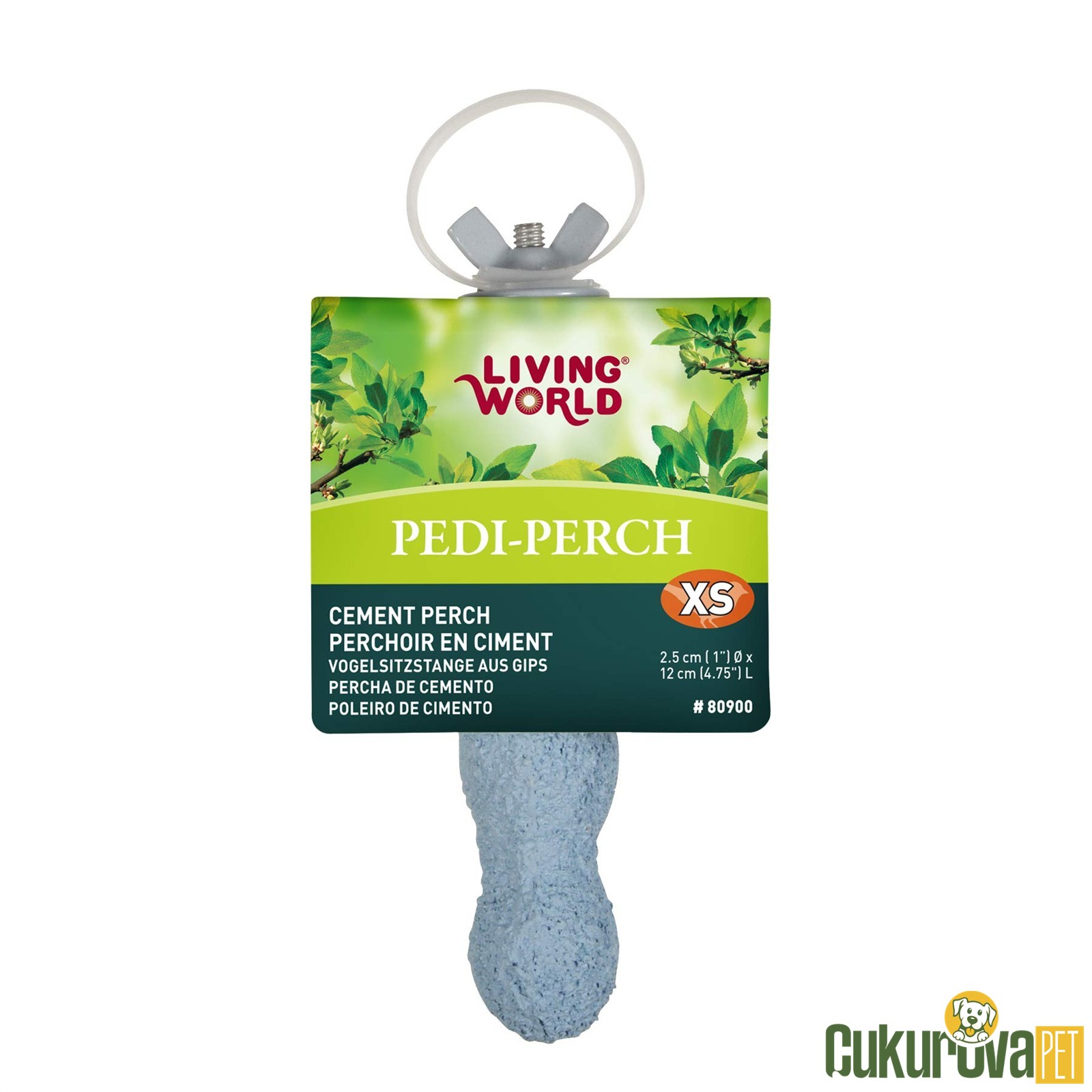 Living World Taş Kuş Tüneği Xs - 12 Cm