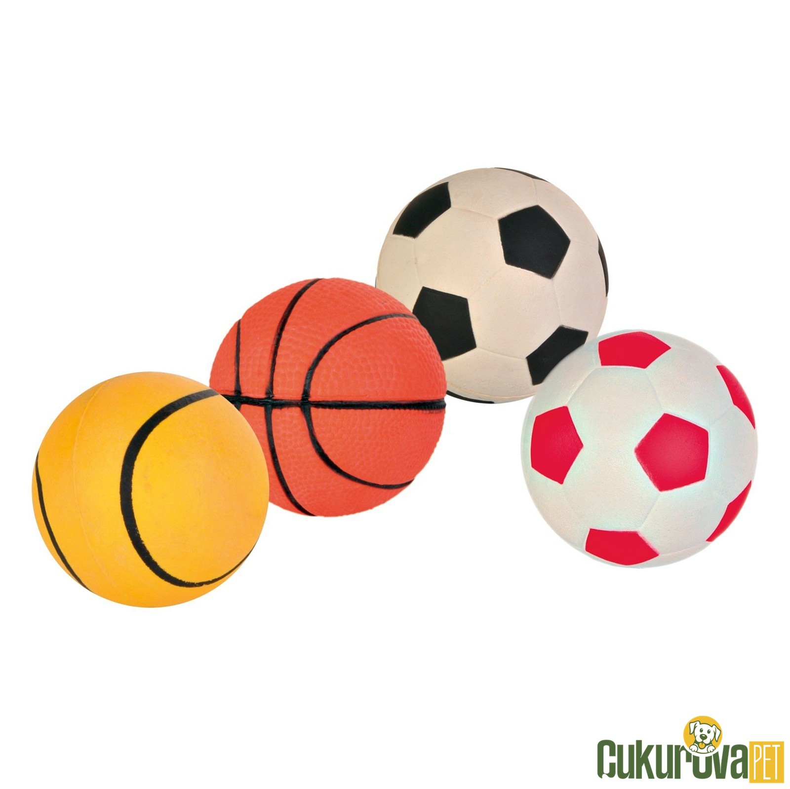 Trixie Köpek Yumuşak Kauçuk Top 7 Cm