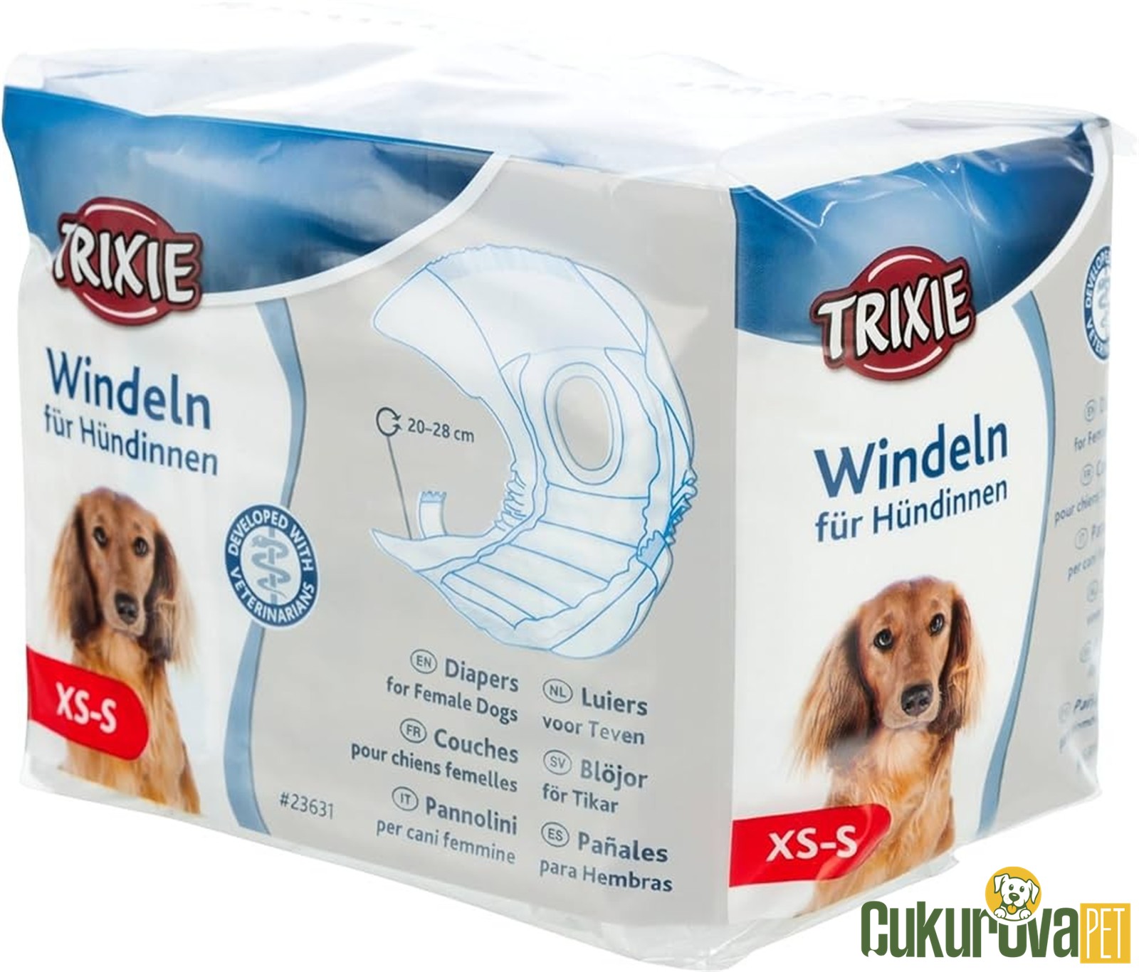 Trixie Köpek Pedi̇ 12'li̇ Xs - S