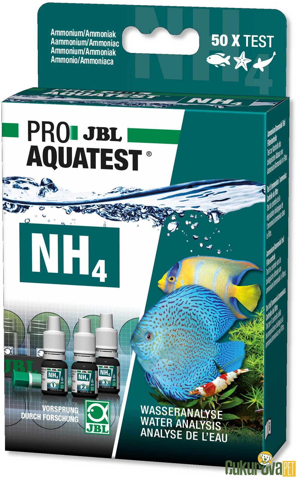 Jbl Pro Aquatest Nh4 / Amonyum Test Kiti