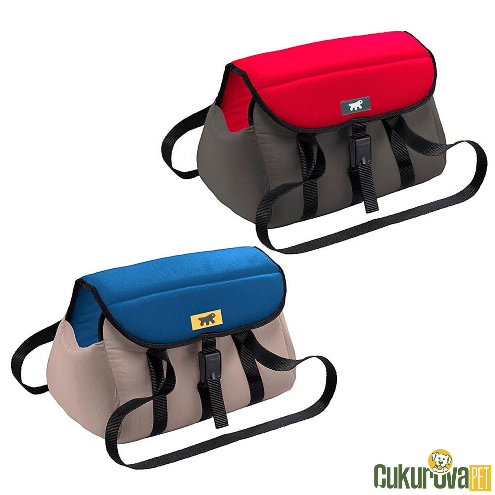 Ferplast Milu Kumaş Kedi & Köpek Taşıma Çantası 37 x 21 x 22 Cm - Karışık Renkli