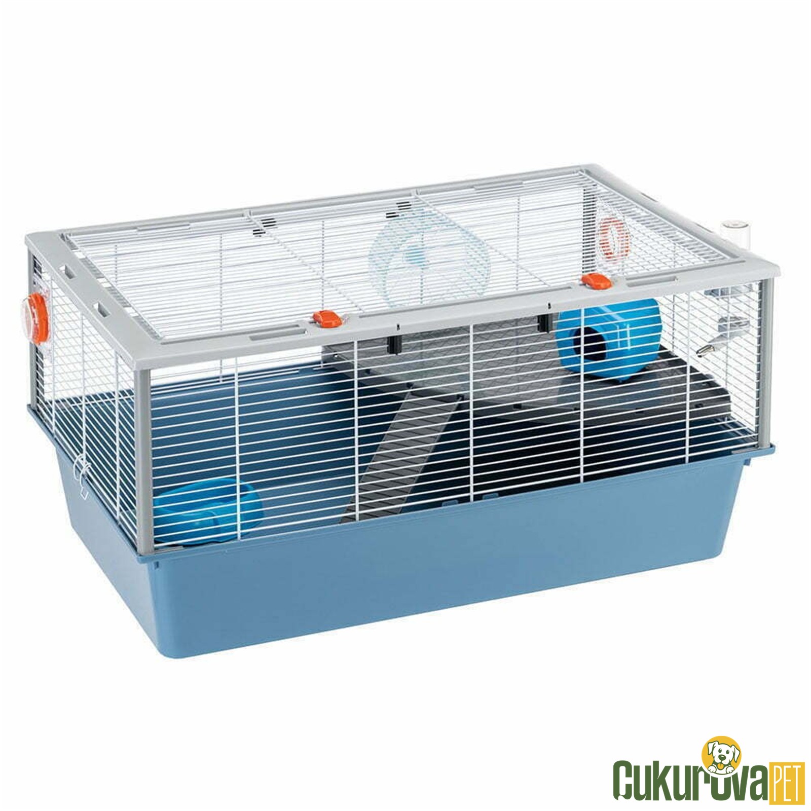 Ferplast Criceti 15 Kemirgen Kafesi Beyaz - 78 x 48 x 39 Cm