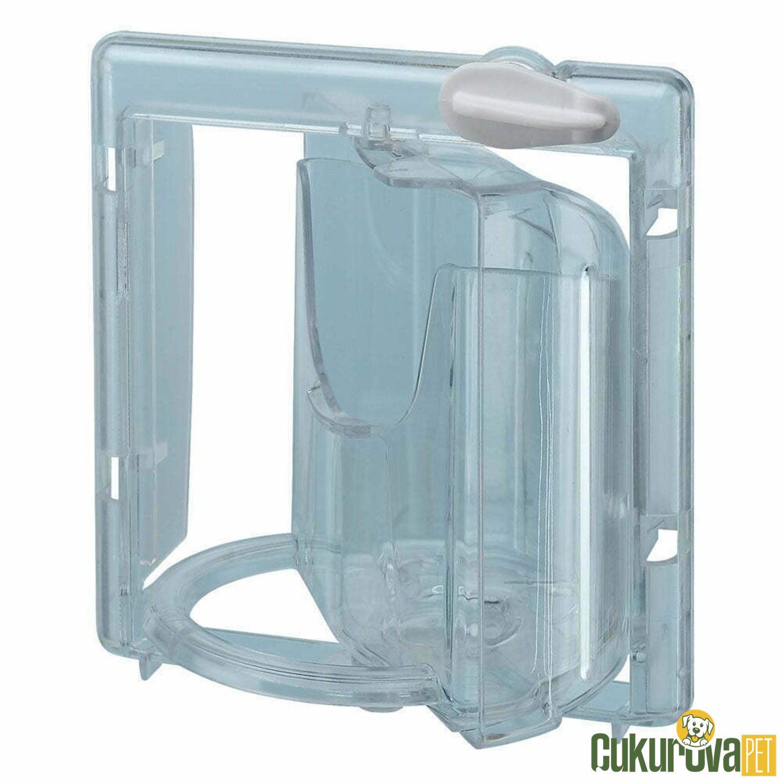 Ferplast Brava 1 Şeffaf Dönen Kuş Yemliği