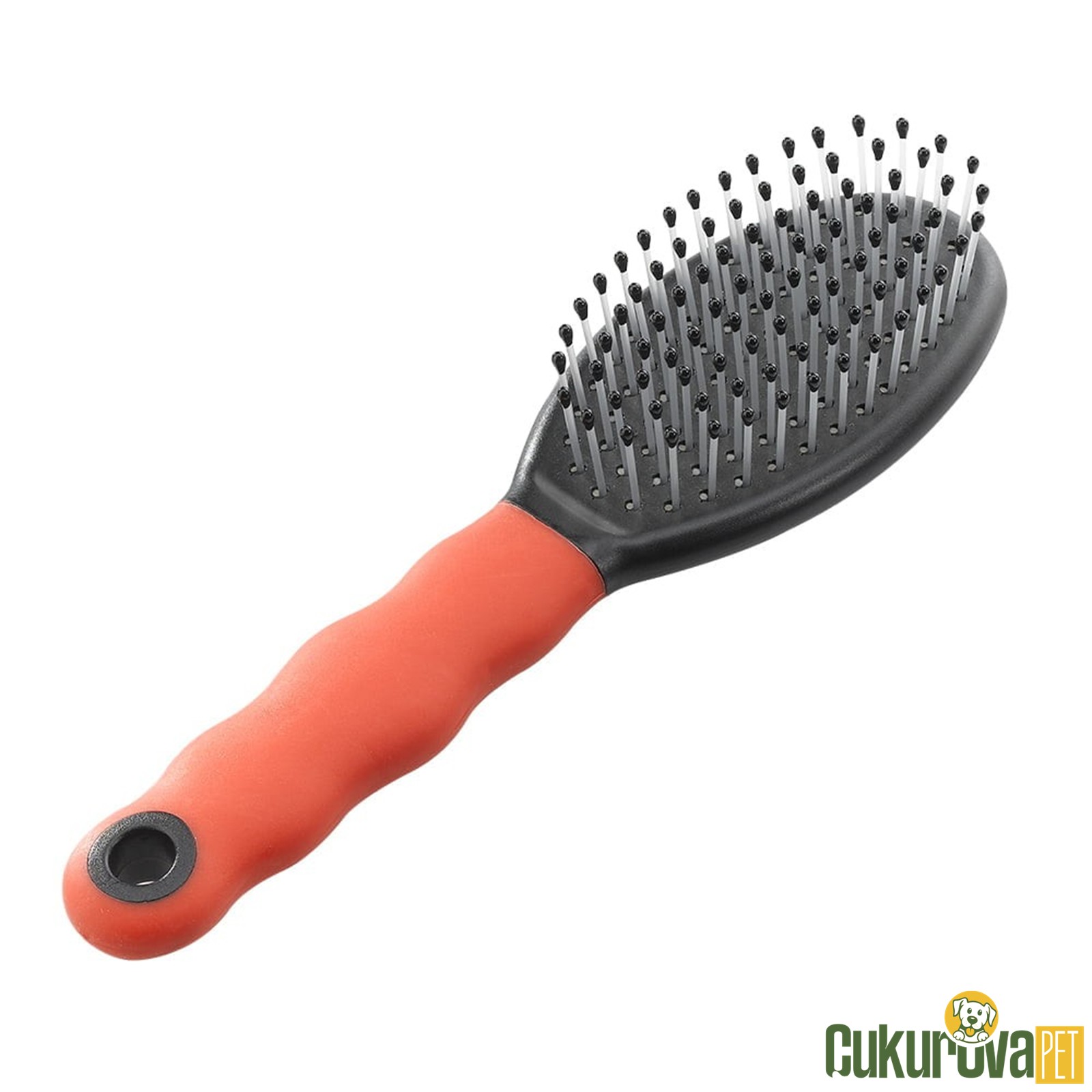 Ferplast Kedi̇ & Köpek Gro 5929 Oval Plastik Di̇şli̇ Tüy Fırçası