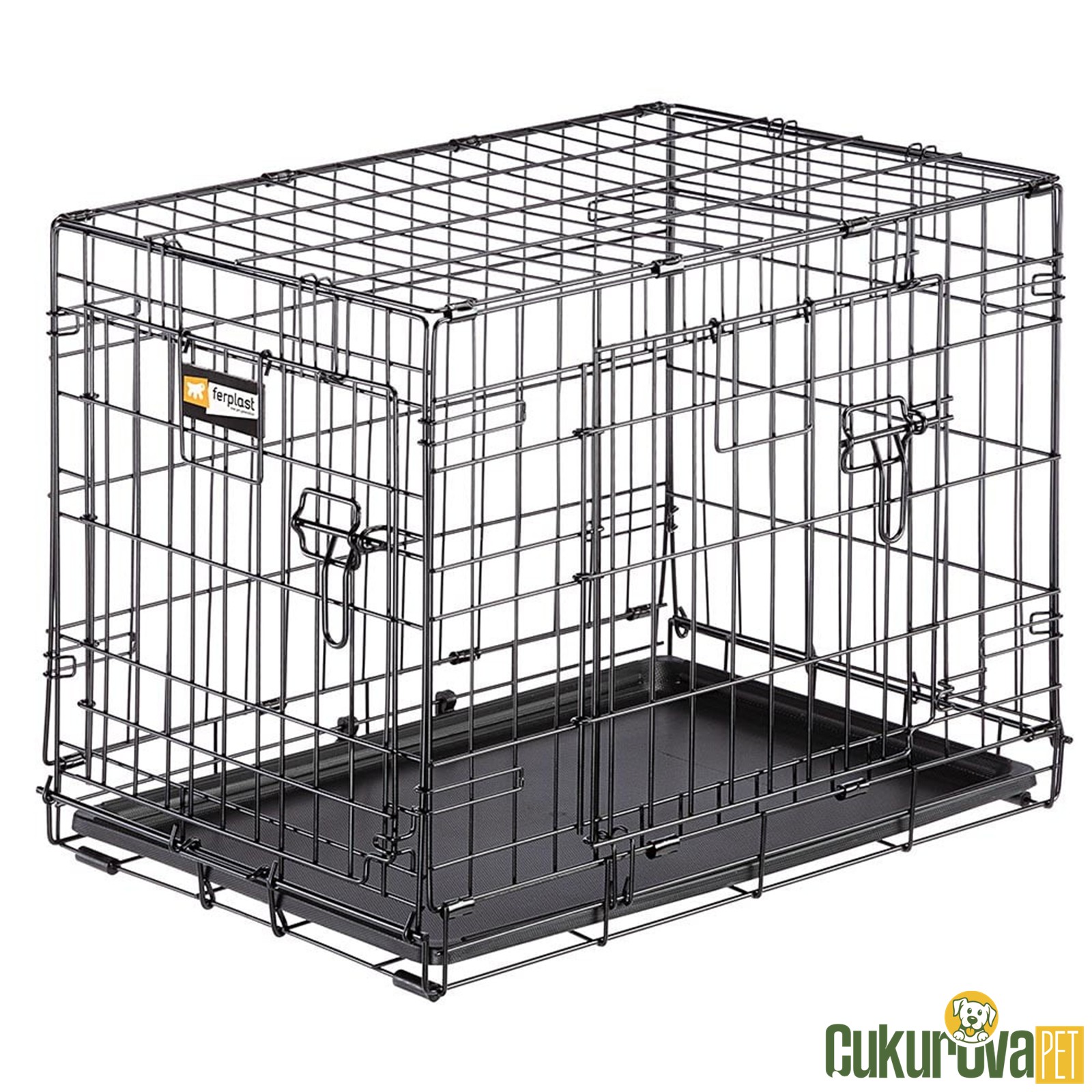 Ferplast Köpek Kafesi̇ Dog - Inn 60 - Si̇yah