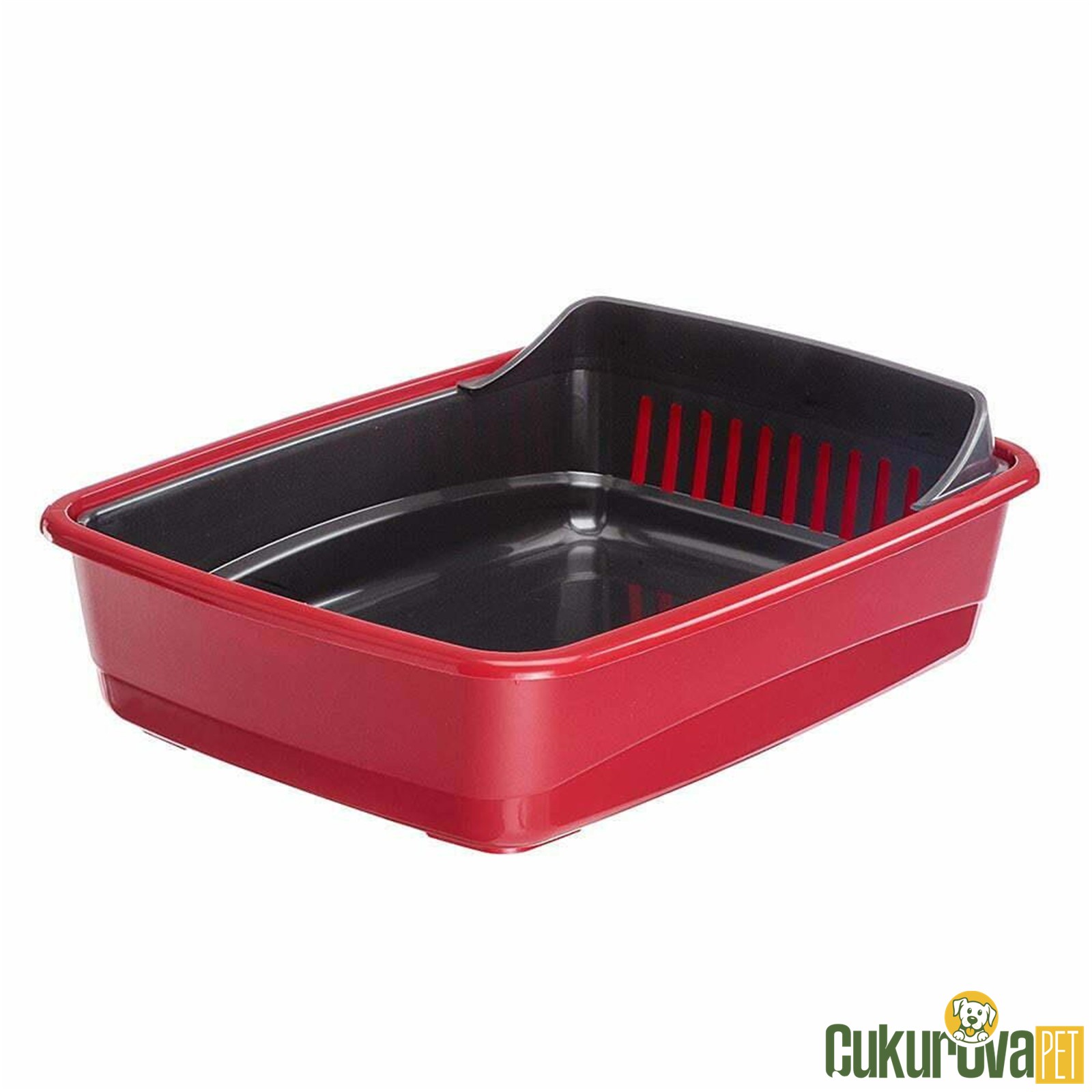 Ferplast Ari̇el 10 Kedi̇ Tuvaleti Süzgeçli̇ 47 x 36 x 12 Cm