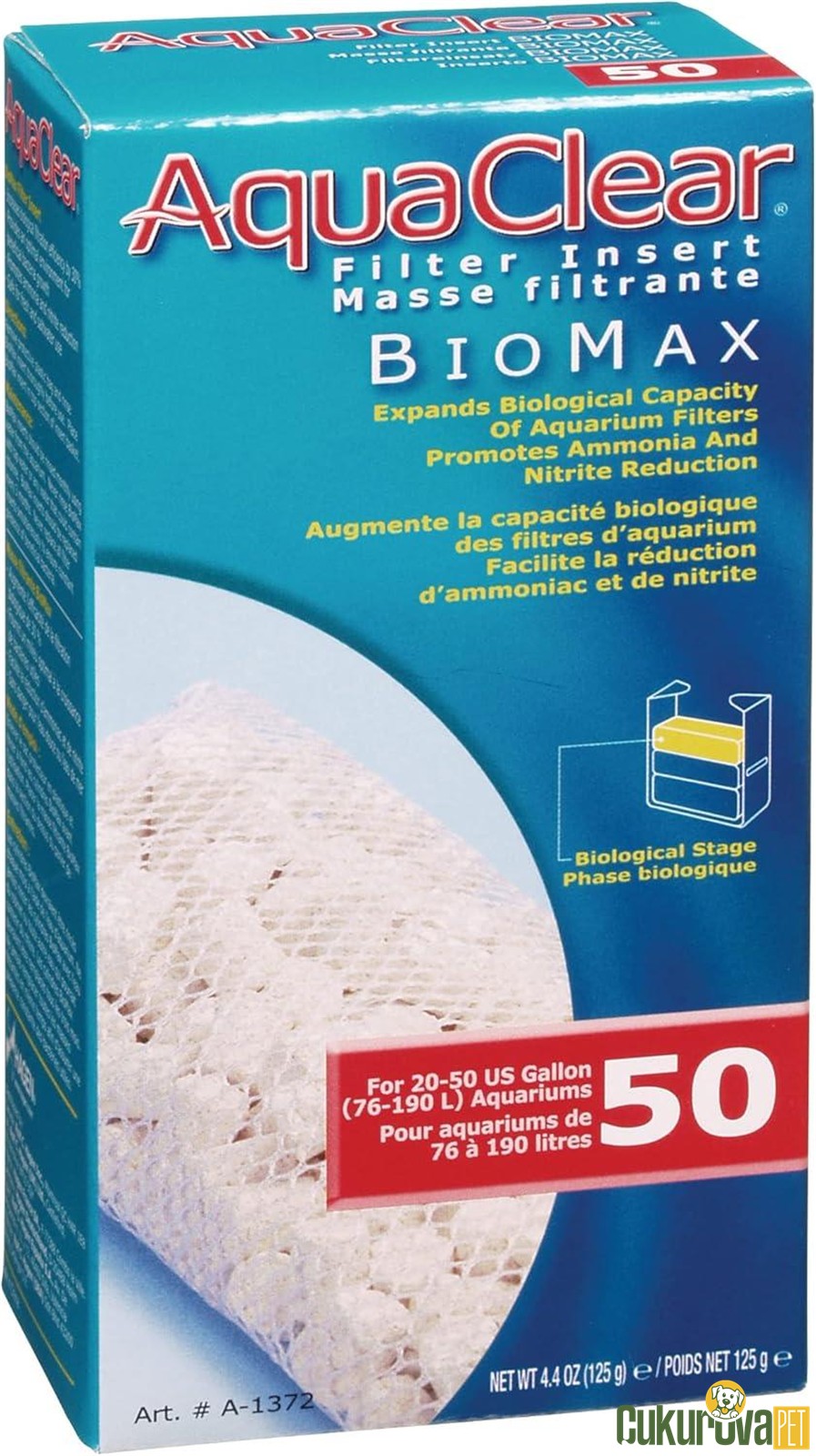 Aqua Clear 50 Yedek Biomax 80 Gr