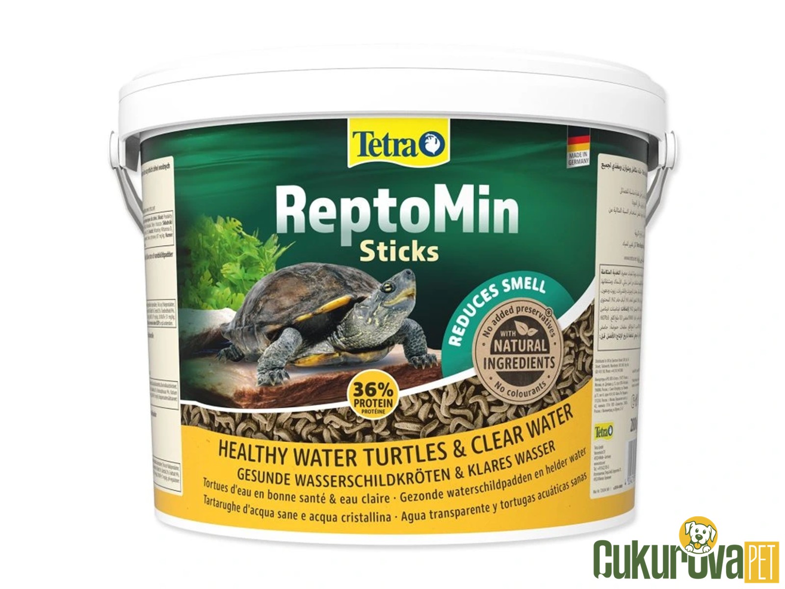 Tetra ReptoMin Kova Sticks Kaplumbağa Yemi̇ 10 L - 2800 Gr