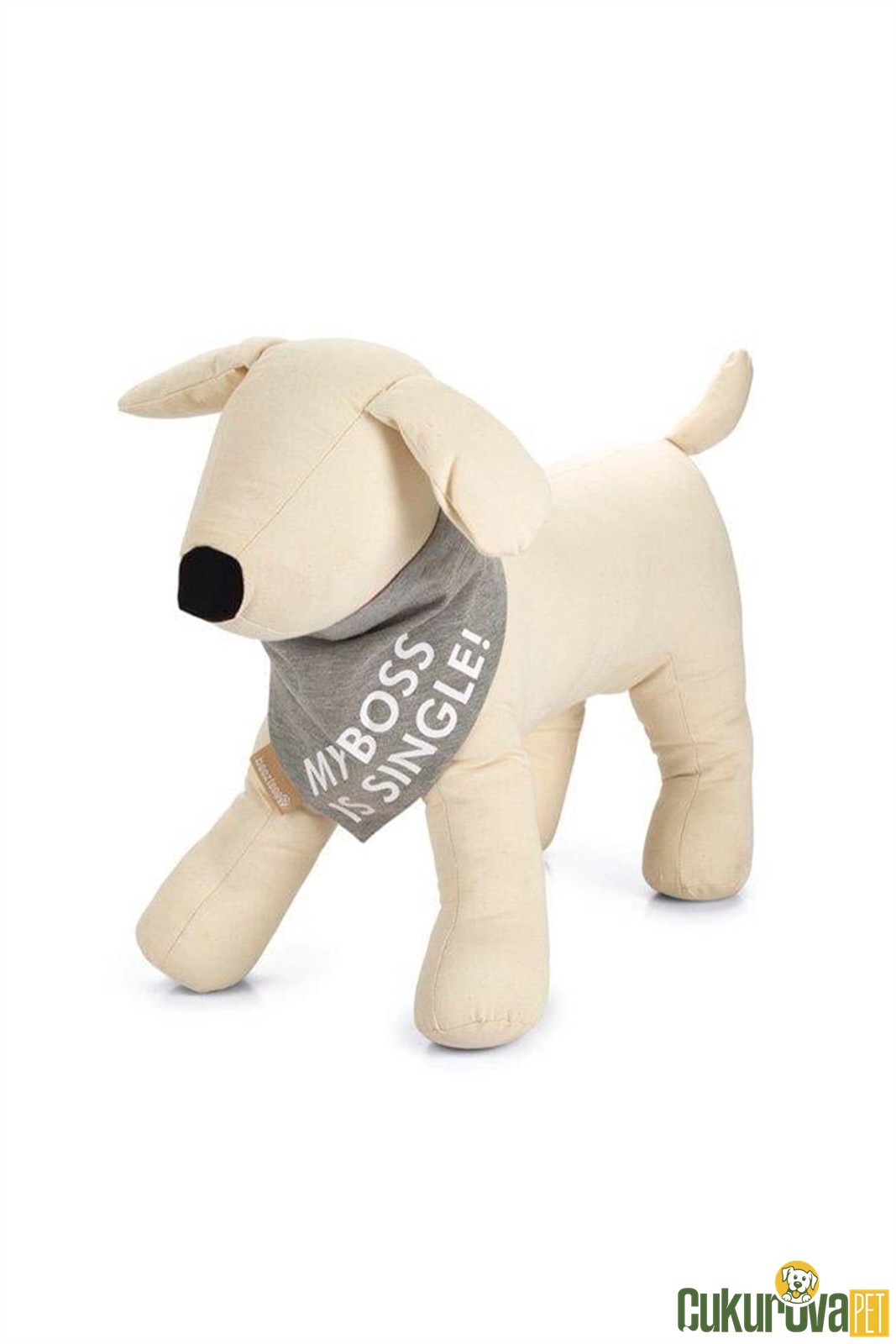 Beeztees Çi̇ft Taraflı Bandanalı Köpek Boyun Tasmalı 35 x 29 Cm