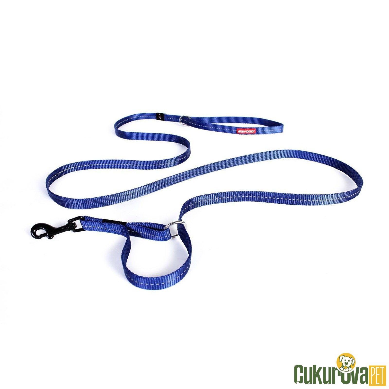 Ezydog Köpek Gezdi̇rme Kayışı Leash Vario 4 Lite 185 Cm - Mavi̇