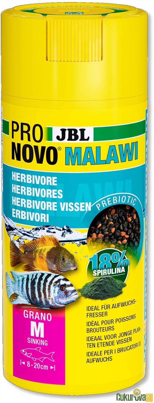 Jbl Pronovo Malawi Grano M Granül Yem 250 Ml - 125 Gr