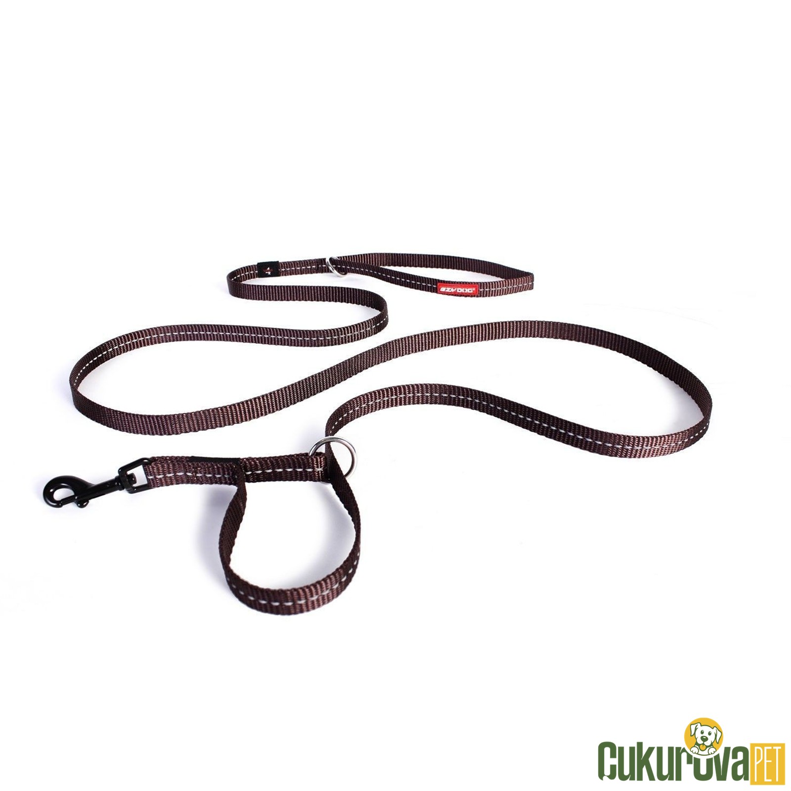 Ezydog Köpek Gezdirme Kayışı Vario 6 Lite - Kahverengi̇