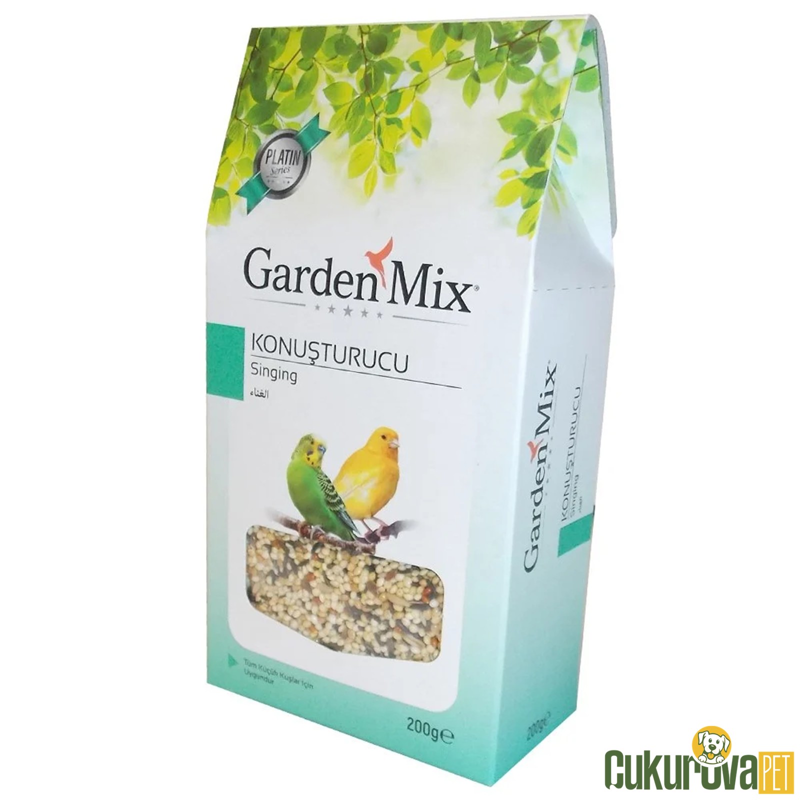 Gardenmix Platin Konuşturucu Yem 200 Gr