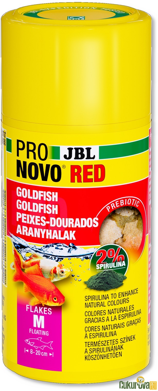 Jbl Pronovo Red Flakes M Pul Yem 100 Ml - 18 Gr