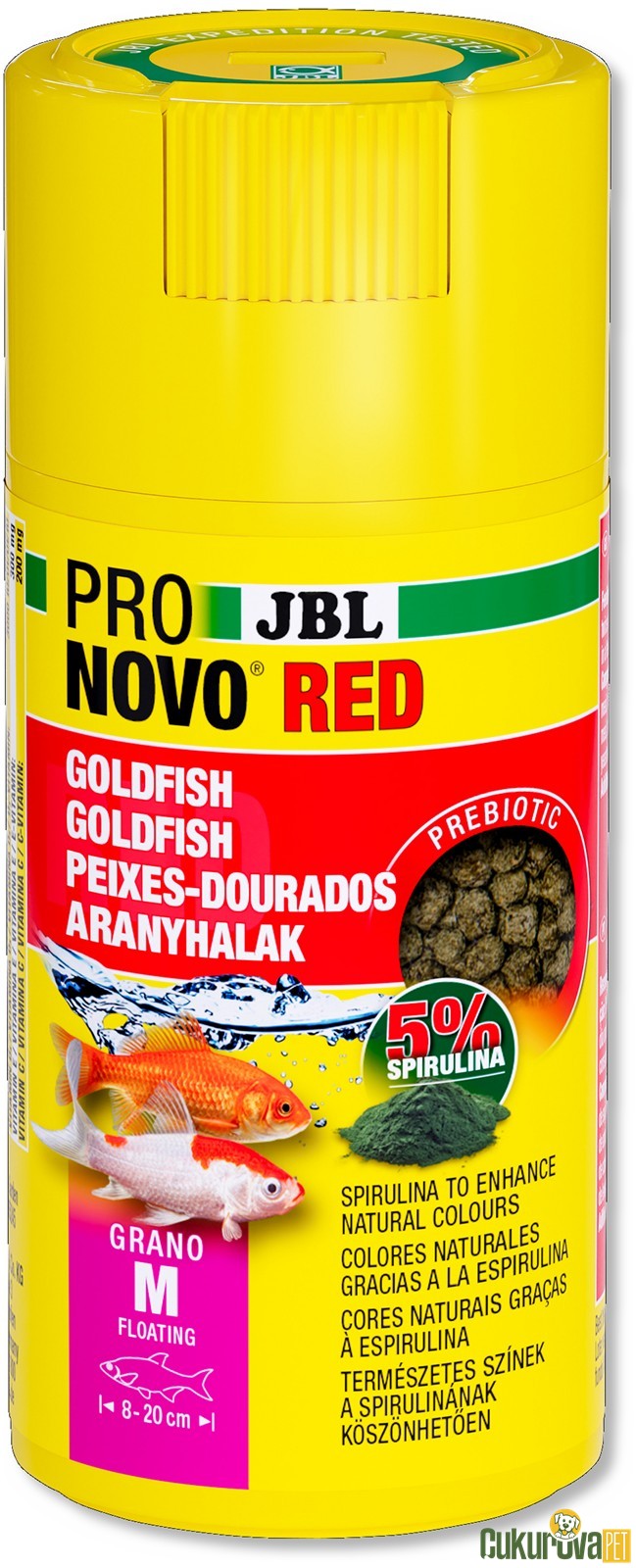 Jbl Pronovo Red Grano M Granül Yem 100 Ml - 37 Gr