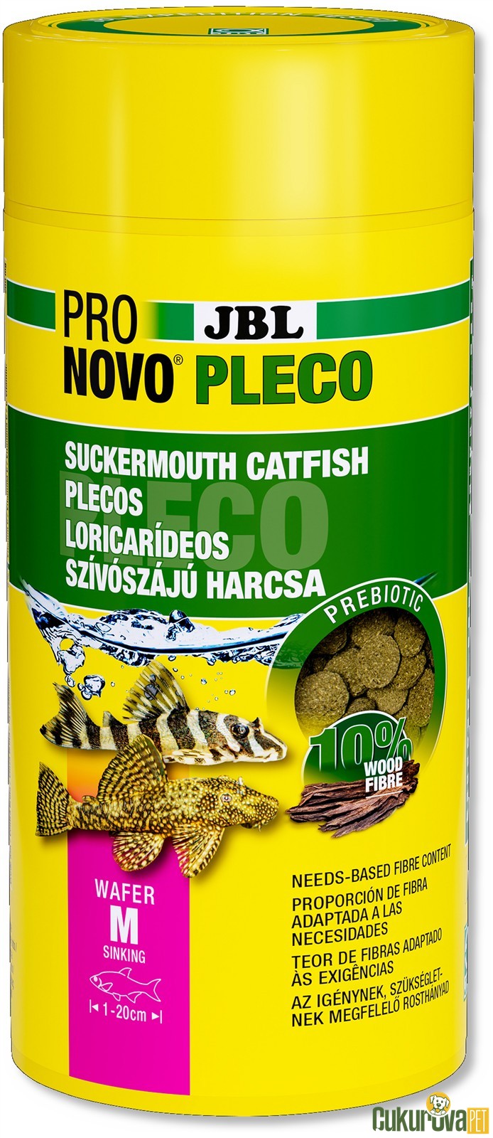 Jbl Pronovo Pleco Wafer M Tablet Yem 1000 Ml - 530 Gr