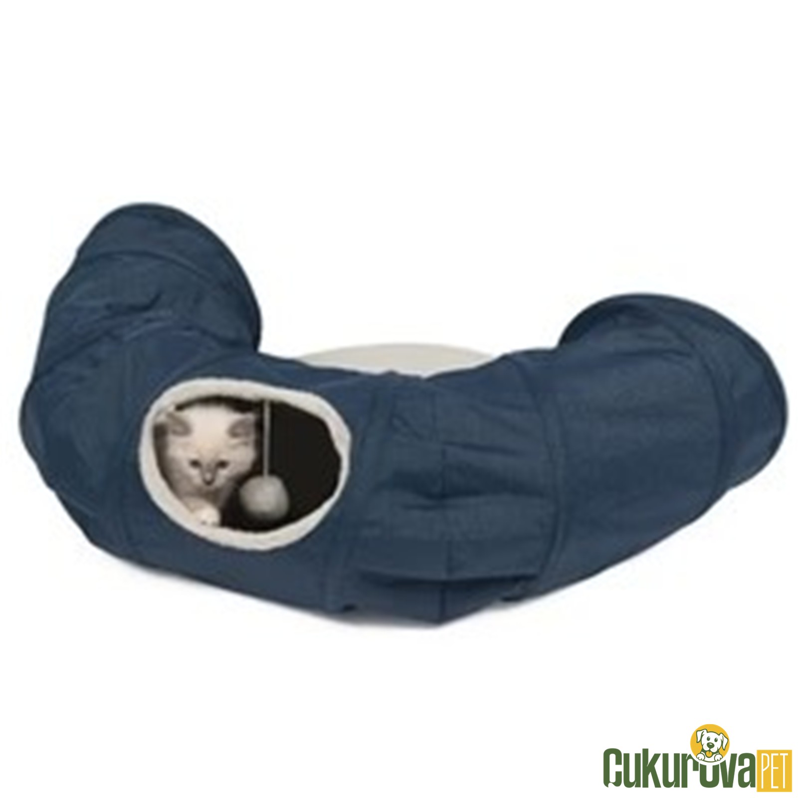 Catit Vesper Kedi̇ Tüneli̇ - Mavi̇