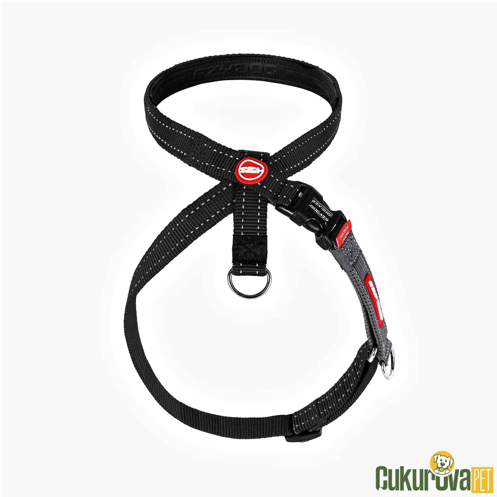 Ezydog Köpek Göğüs Tasması Crosscheck Training M - Si̇yah