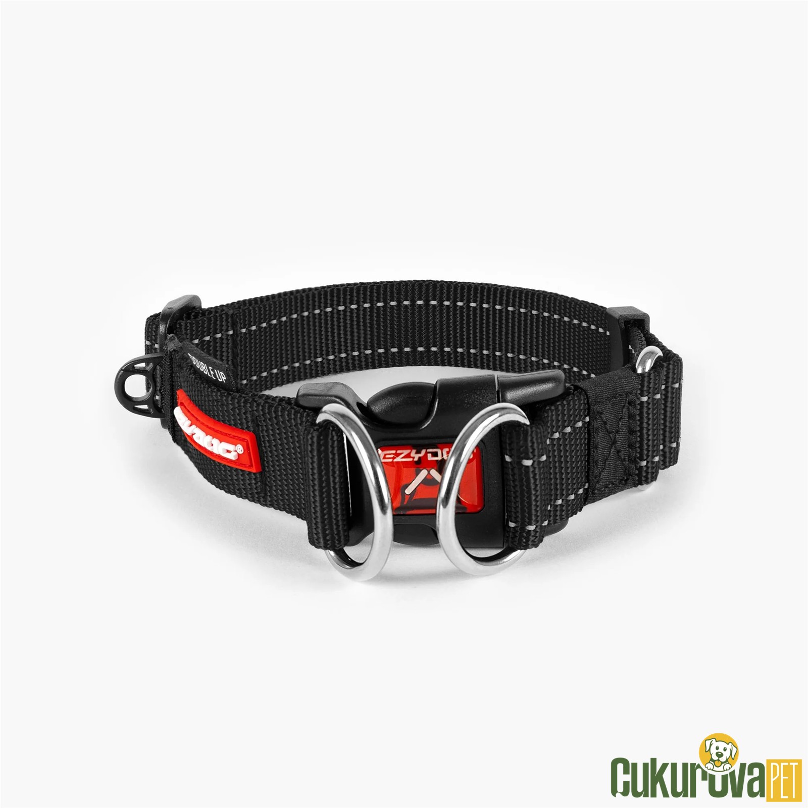 Ezydog Köpek Boyun Tasması Collar Double Up S - Si̇yah