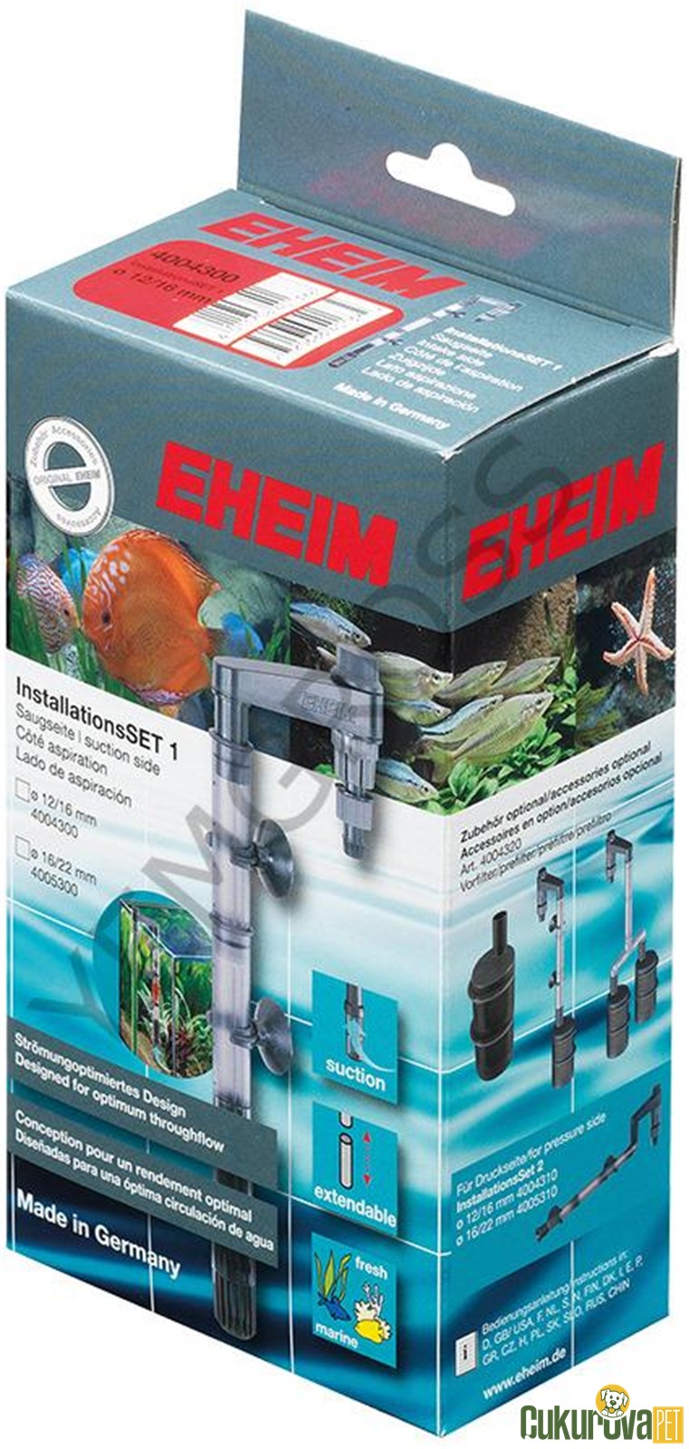 Eheim Dış Fi̇ltre Basış Takımı 12 - 16 Mm