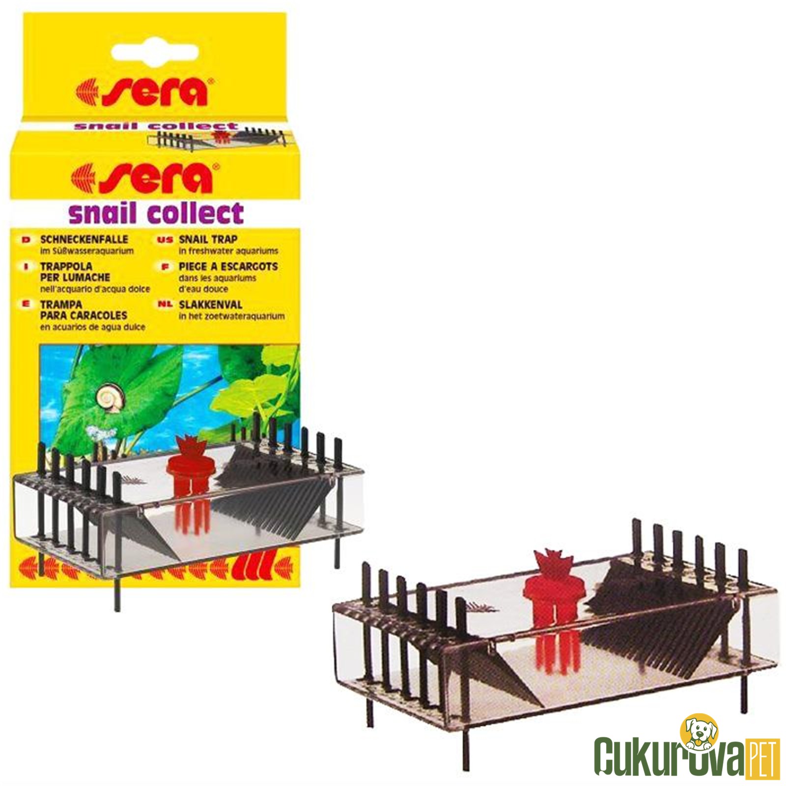 Sera Akvaryum Salyangoz Kapanı Snail Collect