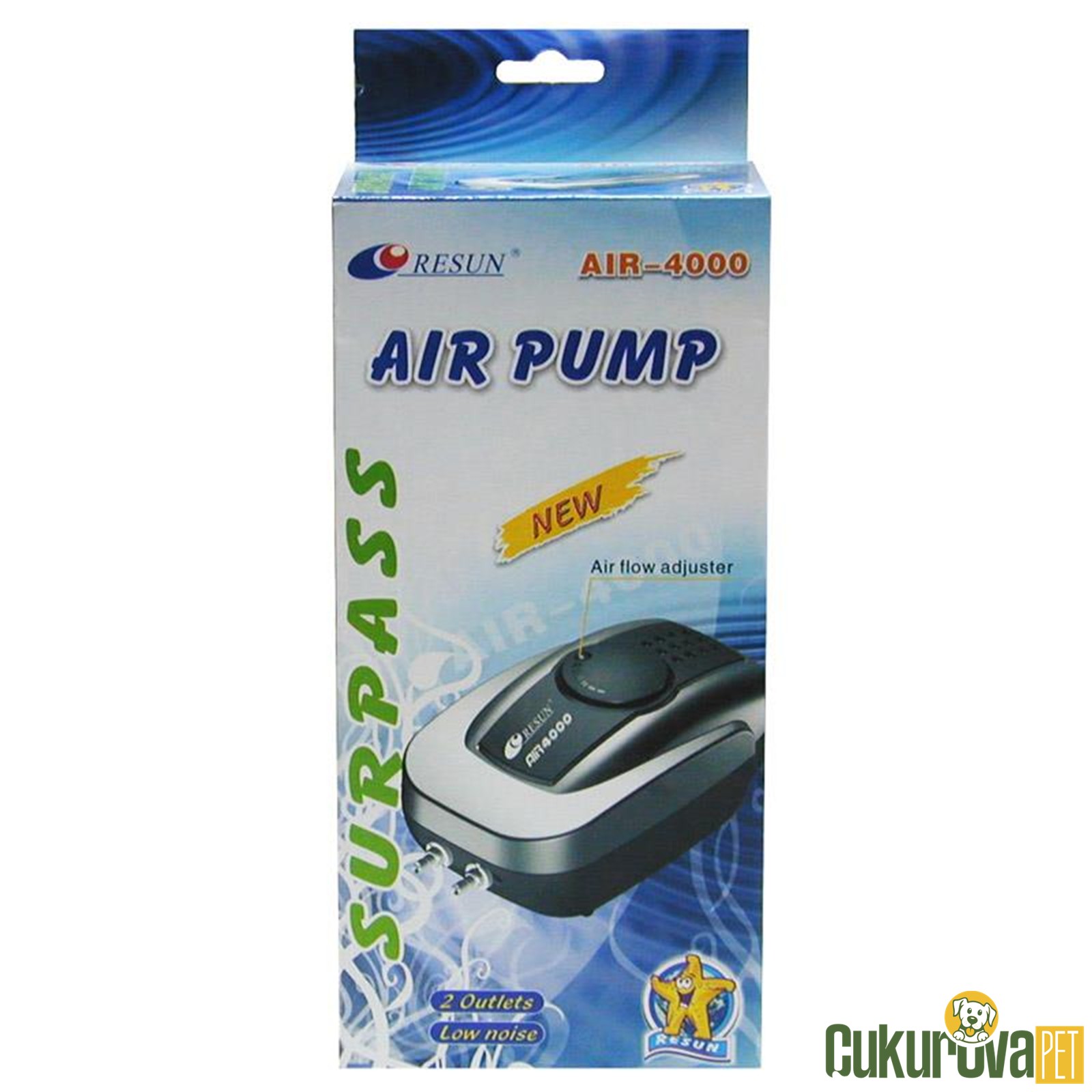 Resun Air 4000 Çi̇ft Çıkışlı Hava Motoru