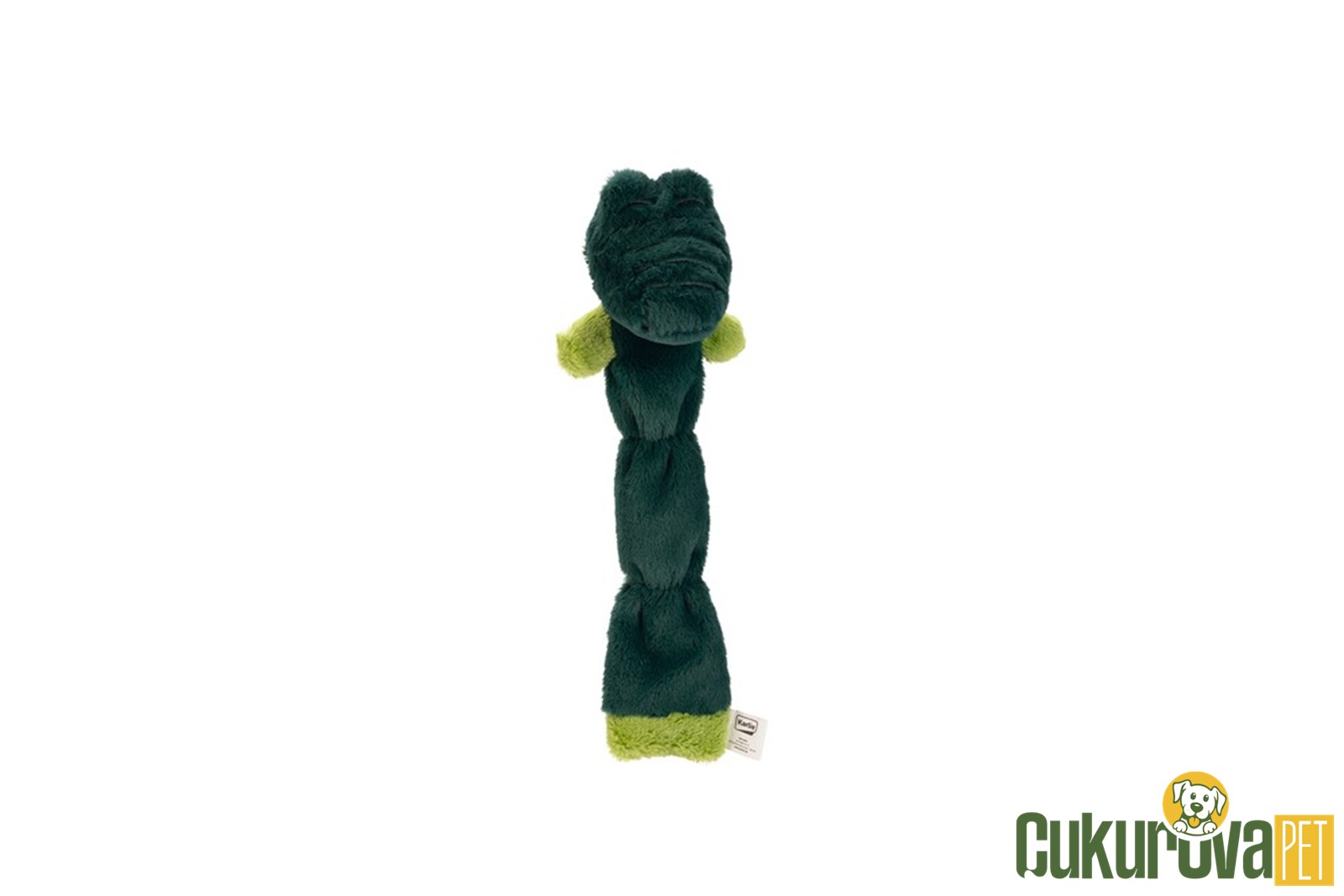 Karlie Köpek Oyuncağı Flatino Aligator Peluş Timsah