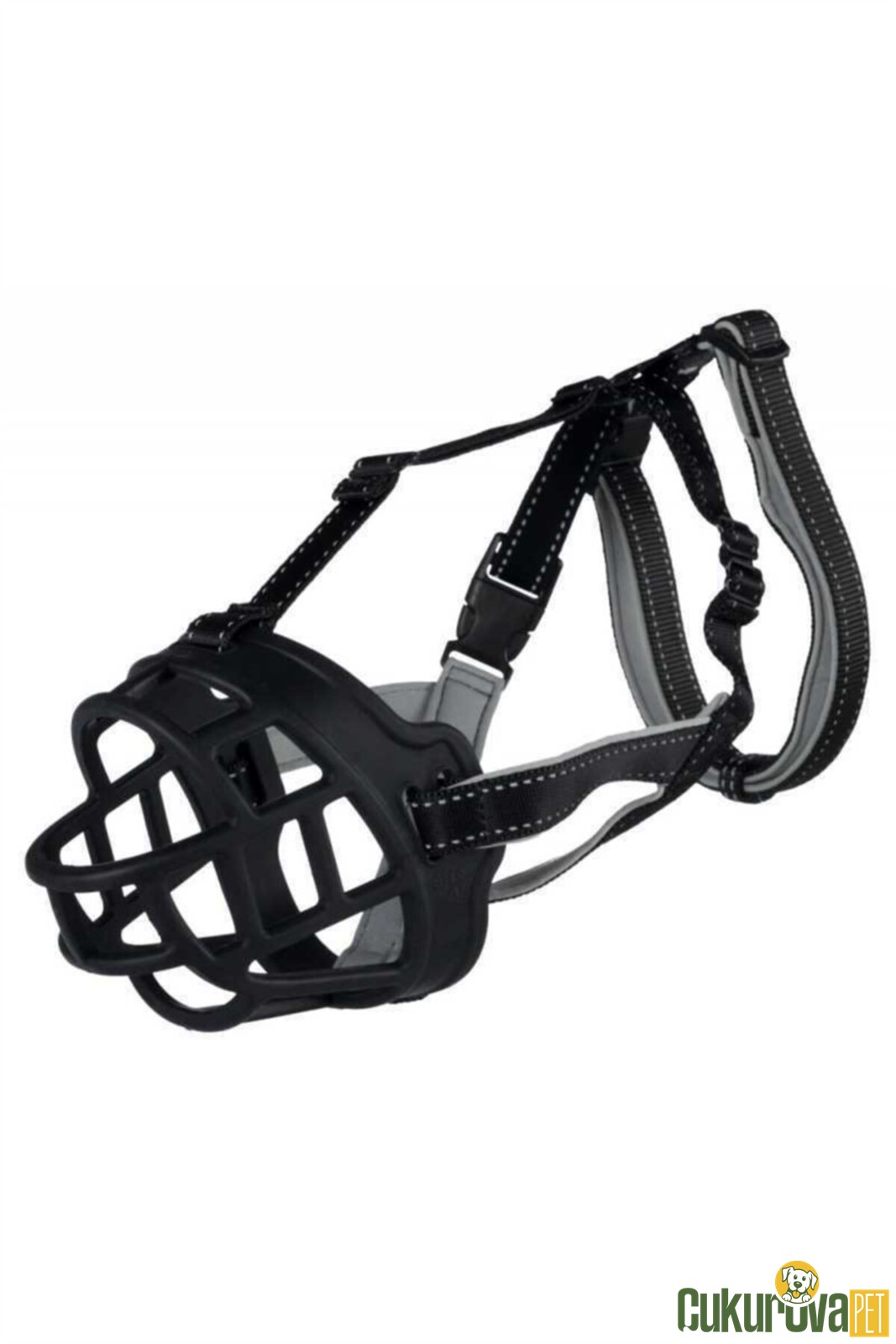 Trixie Esnek Si̇li̇kon Köpek Ağızlığı - M