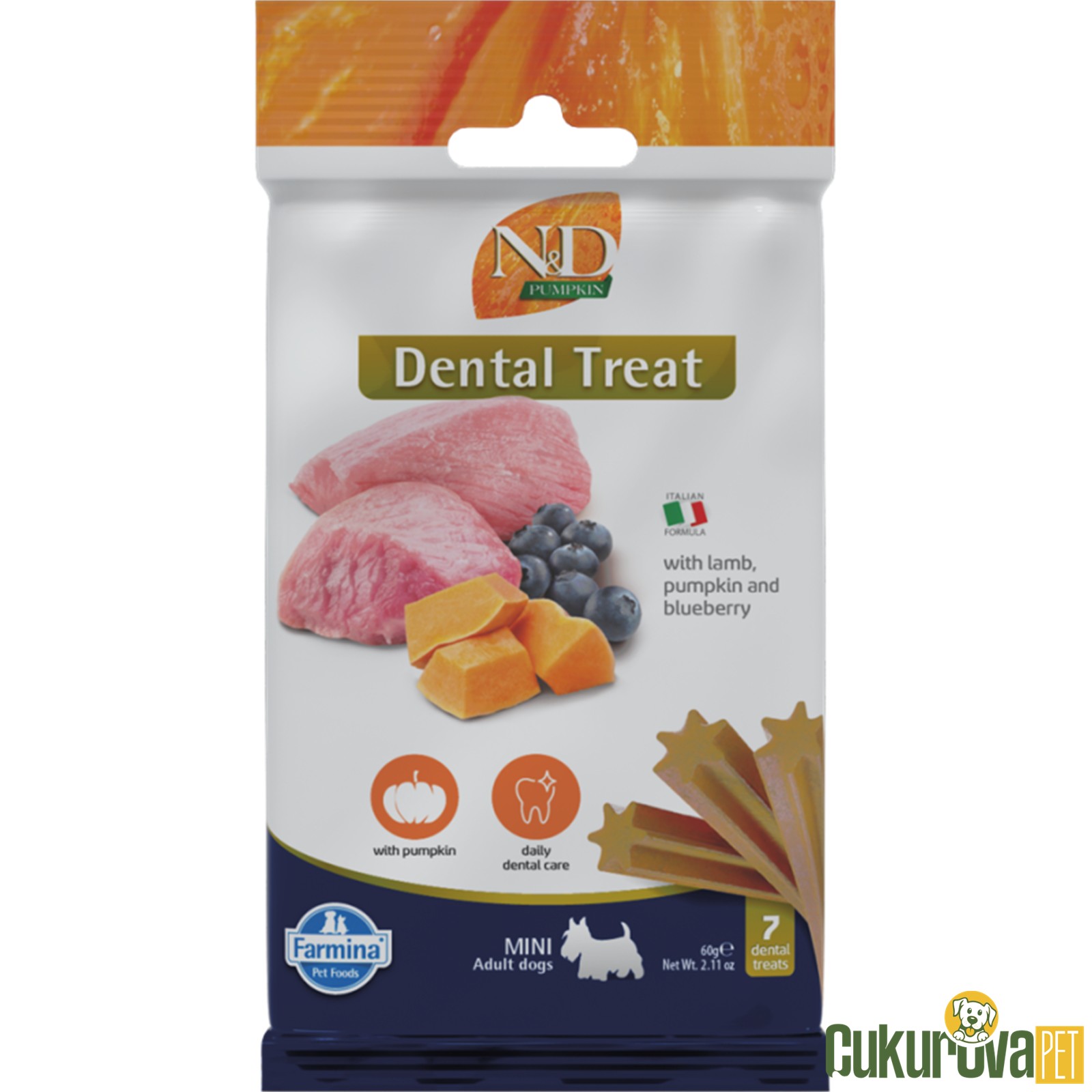 N & D Kuzulu Yaban Mersi̇nli̇ Mini Köpek Ödülü 60 Gr