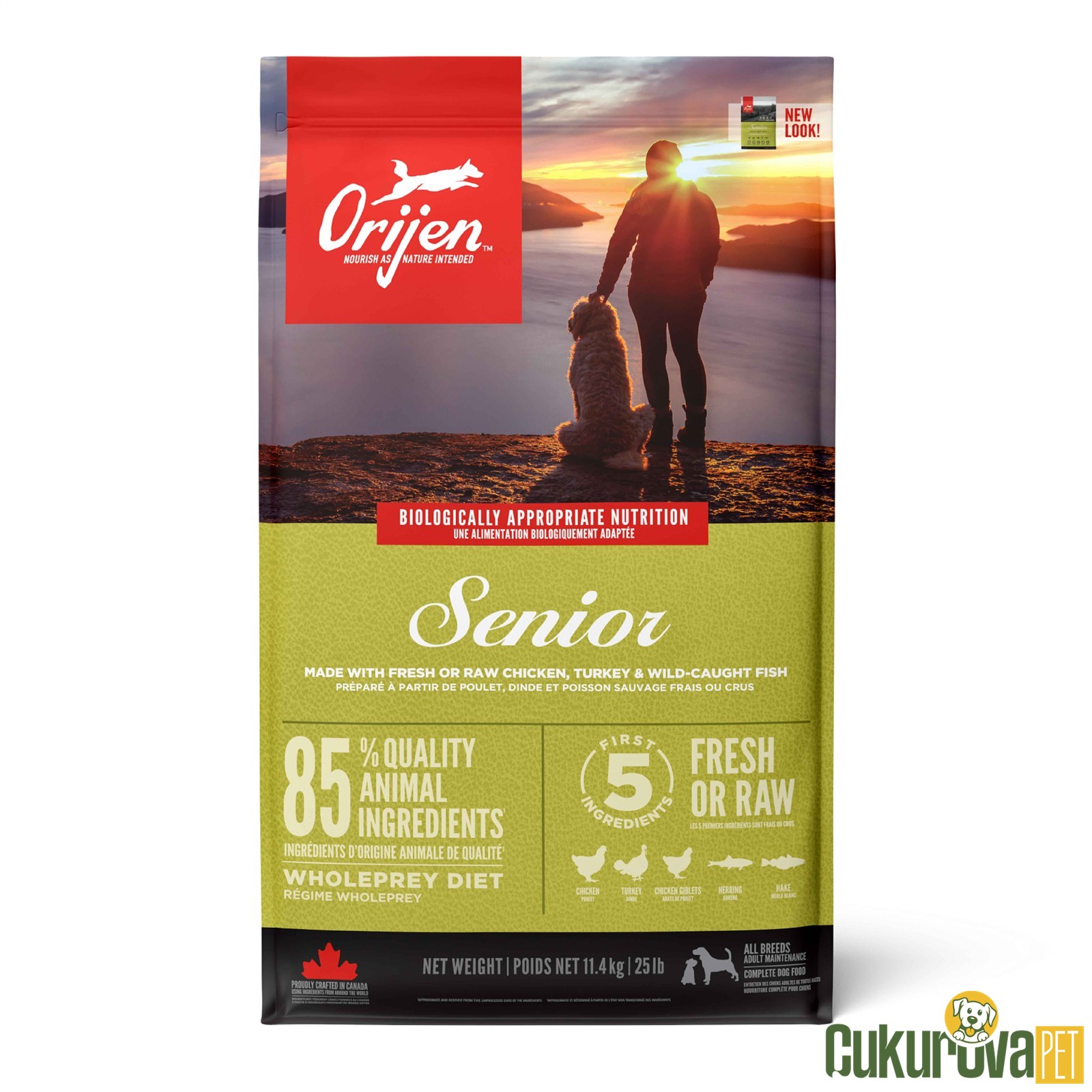 Orijen Senior Yaşlı Köpek Maması 11.4 Kg