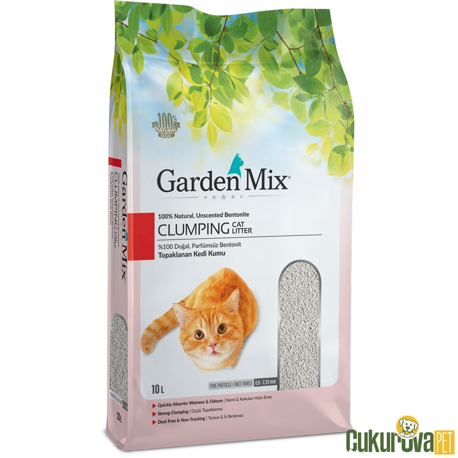 GardenMix Clumping Bentonit Kedi Kumu 10 L