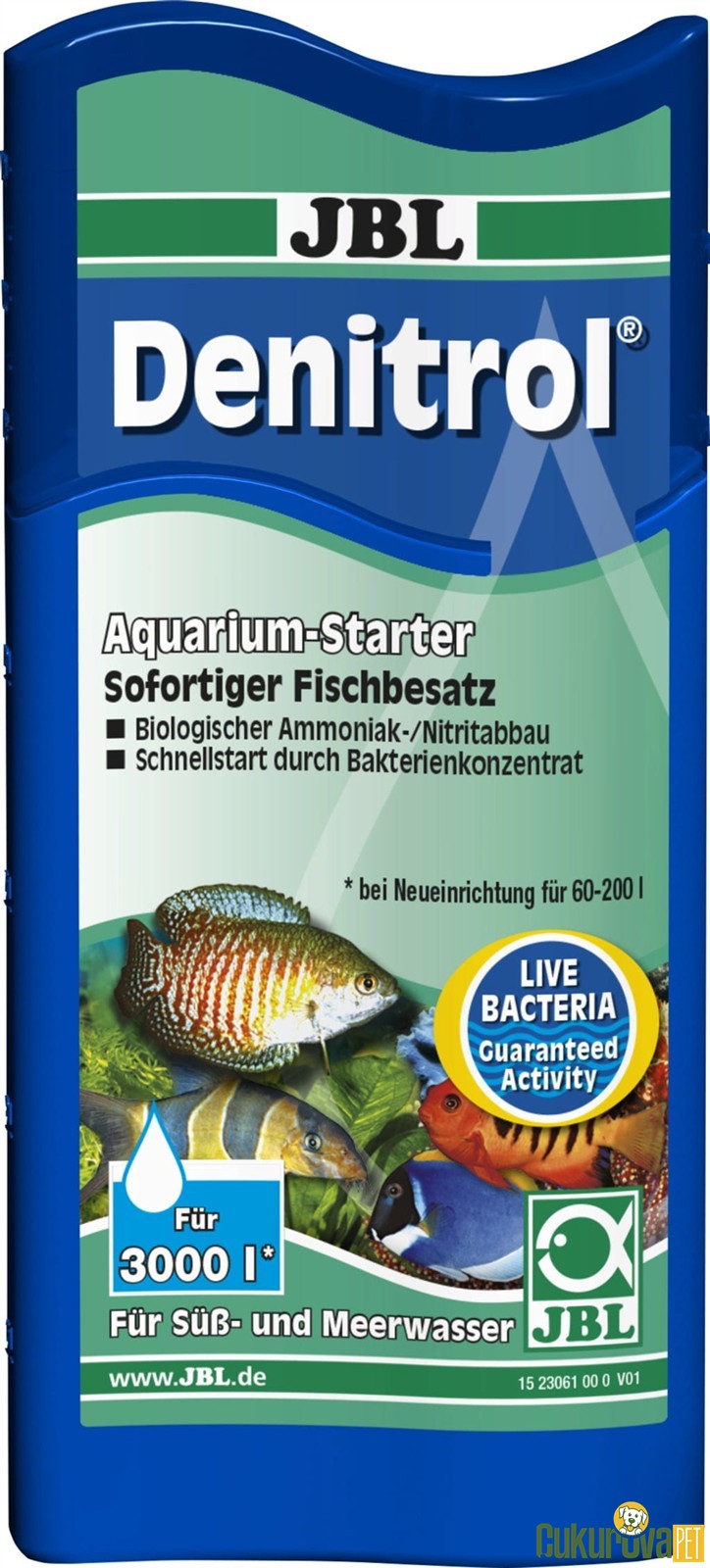 Jbl Denitrol Bakteri Başlatıcı Su Düzenleyici 100 Ml