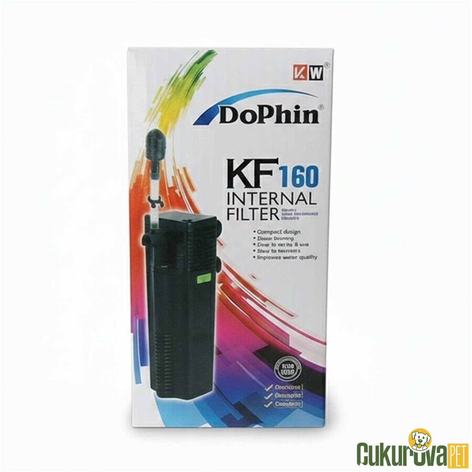Dophin KF160 Akvaryum İç Filtre