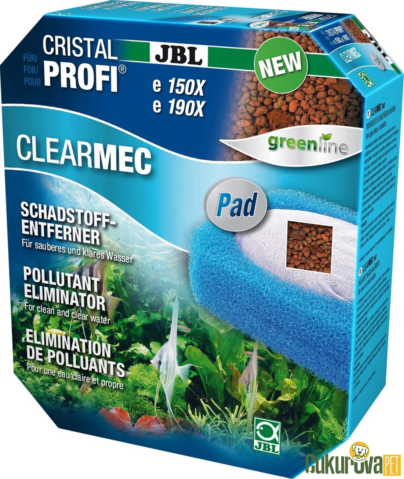 Jbl CristalProfi ClearMec e1501, 1901 İçin Kimyasal Filtre Malzemesi